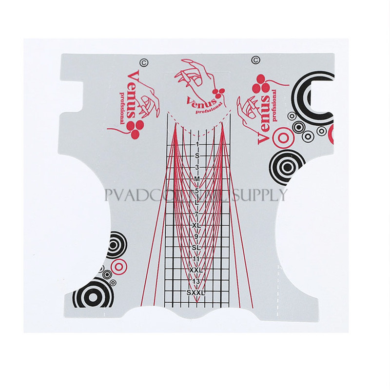 Sfaturi pentru forma de unghii franceze acrilice sculptate Autocolante pentru ghidare de extensie cu gel UV Adeziv de hârtie pentru ghidare pentru bucle Instrument de manichiură DIY pentru arta unghiilor