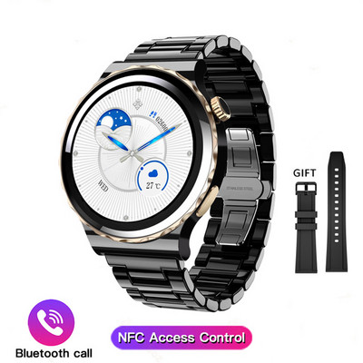 Novi NFC pametni sat za muškarce GT3 Pro AMOLED 360*360 HD ekran, otkucaji srca Bluetooth poziv, vodootporan ženski pametni sat za Huawei