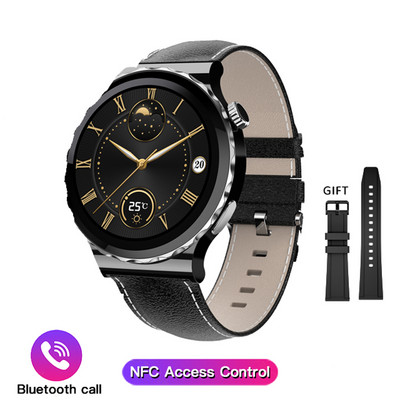 Novi NFC pametni sat za muškarce GT3 Pro AMOLED 360*360 HD ekran, otkucaji srca Bluetooth poziv, vodootporan ženski pametni sat za Huawei