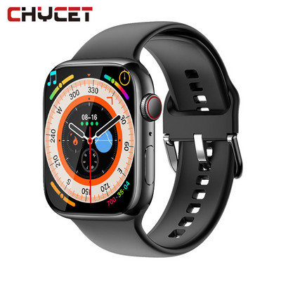 Ceas inteligent cu control al muzicii Bărbați Femei Apel Bluetooth 2023 Noi moduri multi-sport Ceas inteligent Monitor ritm cardiac Ceasuri Seria 8 IWO