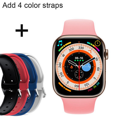 Ceas inteligent cu control al muzicii Bărbați Femei Apel Bluetooth 2023 Noi moduri multi-sport Ceas inteligent Monitor ritm cardiac Ceasuri Seria 8 IWO