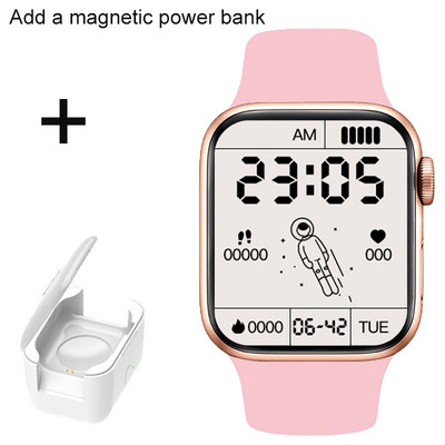 Ceas inteligent cu control al muzicii Bărbați Femei Apel Bluetooth 2023 Noi moduri multi-sport Ceas inteligent Monitor ritm cardiac Ceasuri Seria 8 IWO