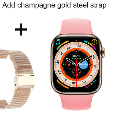 Ceas inteligent cu control al muzicii Bărbați Femei Apel Bluetooth 2023 Noi moduri multi-sport Ceas inteligent Monitor ritm cardiac Ceasuri Seria 8 IWO