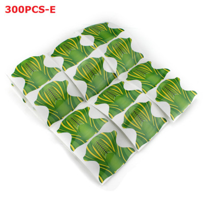 100 buc. Forme de hârtie în formă de romb stiletto pătrate, autoadezive, franceză, autocolant, gel de ghidare, vârfuri acrilice, curbă de extensie