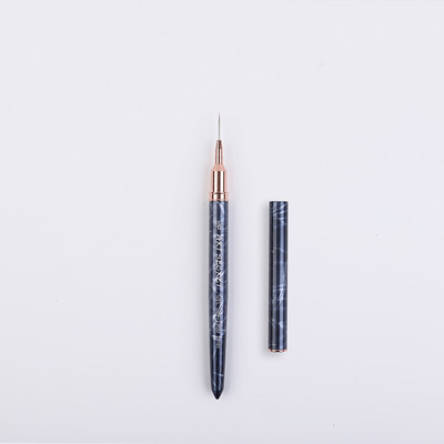 ArtSecret SBA-1300 Perie cu gel marmorat pentru manichiură, stilou acrilic cu gel UV pentru extensie, lac de unghii, perie pentru desen, perie pentru unghii
