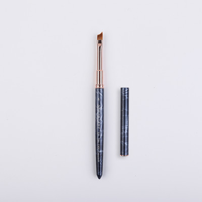 ArtSecret SBA-1300 Perie cu gel marmorat pentru manichiură, stilou acrilic cu gel UV pentru extensie, lac de unghii, perie pentru desen, perie pentru unghii