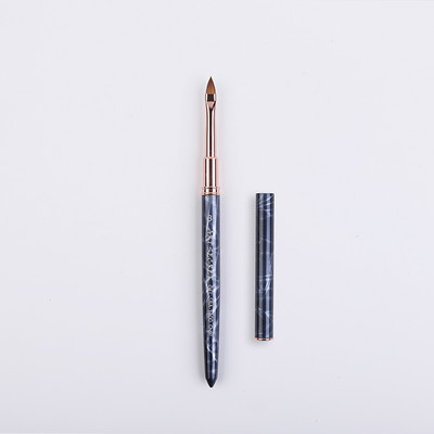 ArtSecret SBA-1300 Perie cu gel marmorat pentru manichiură, stilou acrilic cu gel UV pentru extensie, lac de unghii, perie pentru desen, perie pentru unghii