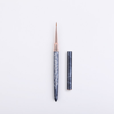 ArtSecret SBA-1300 Perie cu gel marmorat pentru manichiură, stilou acrilic cu gel UV pentru extensie, lac de unghii, perie pentru desen, perie pentru unghii