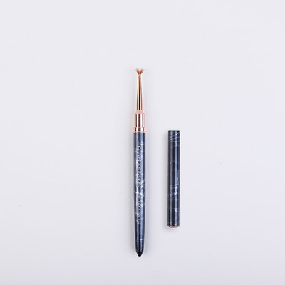 ArtSecret SBA-1300 Perie cu gel marmorat pentru manichiură, stilou acrilic cu gel UV pentru extensie, lac de unghii, perie pentru desen, perie pentru unghii