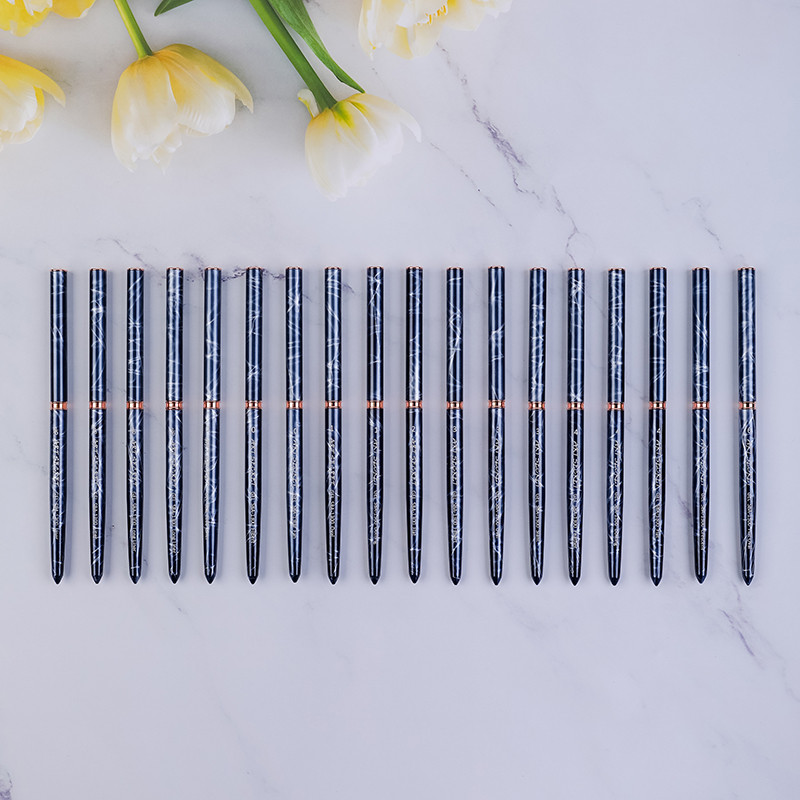 ArtSecret SBA-1300 Perie cu gel marmorat pentru manichiură, stilou acrilic cu gel UV pentru extensie, lac de unghii, perie pentru desen, perie pentru unghii