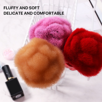 1 τεμ Rose Nail Art Dust Brush For Manicure Beauty Brush Blush Soft Powder Brushes Αξεσουάρ νυχιών με τζελ μόδας Εργαλεία υλικού