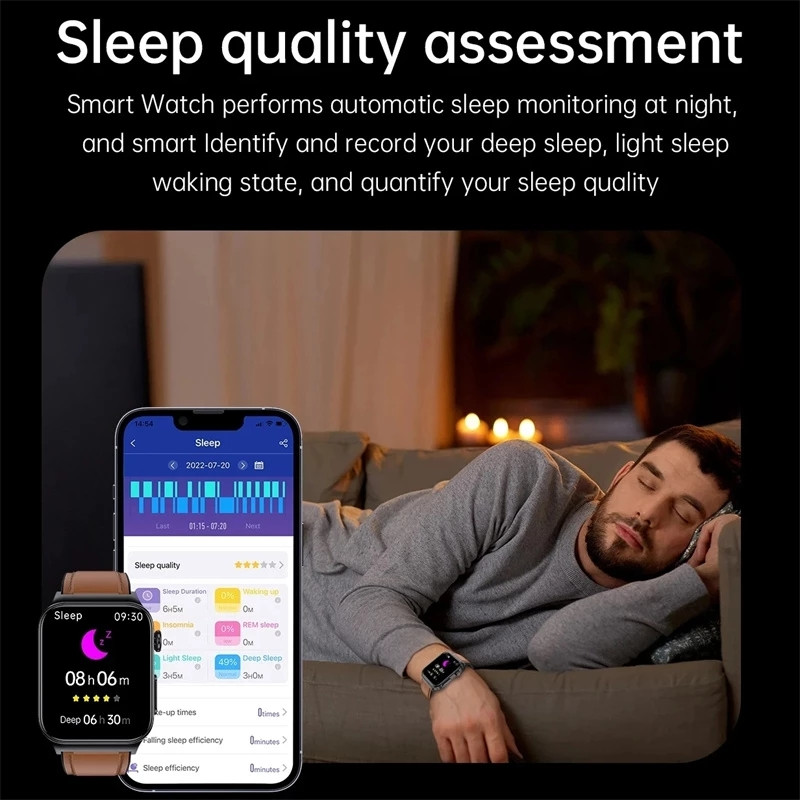 Vere glükoosisisalduse nutikell EKG jälgimine meeste naiste tervise temperatuur mitteinvasiivne veresuhkru nutikell mees IP68 veekindel