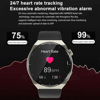 ECG+PPG Смарт часовник Здраве Неинвазивен кръвна захар Сърдечен ритъм Кръвно налягане Фитнес Спортни часовници IP68 Водоустойчив смарт часовник