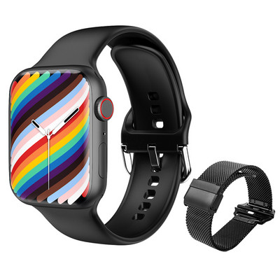 Ceas inteligent 2022 pentru femei, seria 8, ecran de 2,0 inchi, apel Bluetooth, ritm cardiac, tensiune arterială, bărbați, ceas inteligent pentru Apple Watch IWO Watch 8
