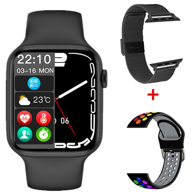 Ceas inteligent 2022 pentru femei, seria 8, ecran de 2,0 inchi, apel Bluetooth, ritm cardiac, tensiune arterială, bărbați, ceas inteligent pentru Apple Watch IWO Watch 8