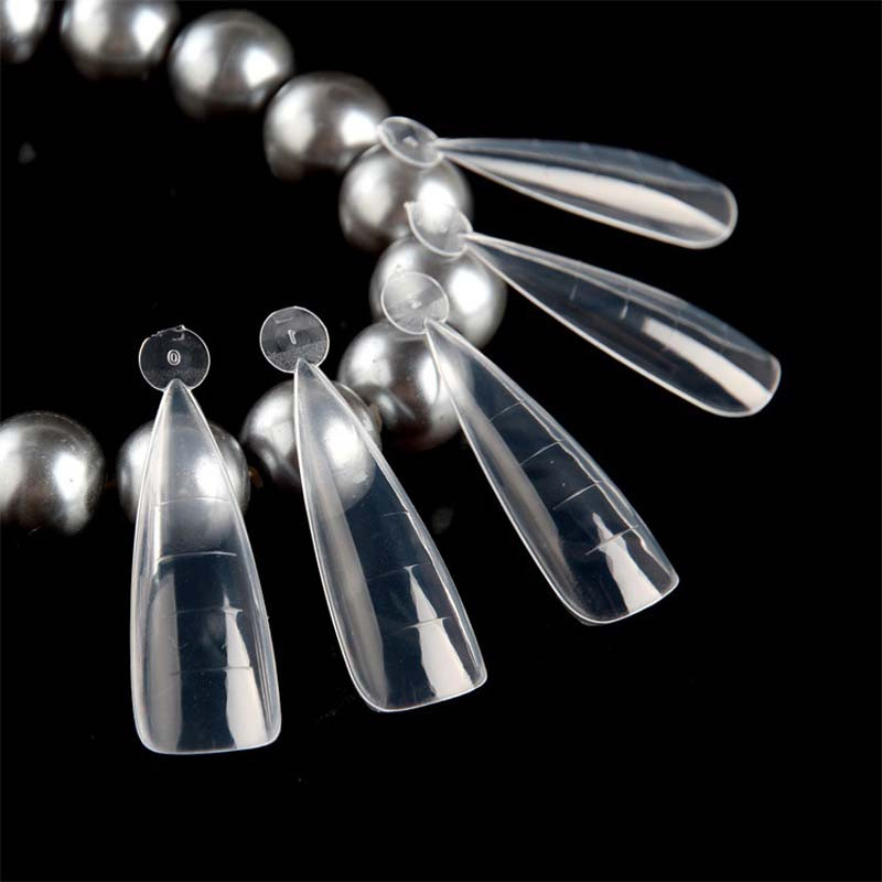 Poly Nail Gel Dual Form Mould Finger Top Lažni Nail Brza izgradnja Nail Art UV Builder Polish Obrasci za nokte