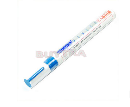 Universalus vandeniui atsparus nuolatinės padangos padangos protektoriaus gumos dažų žymeklis baltas automobilio motociklo 1 vnt.