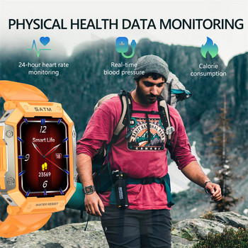 Έξυπνο ρολόι CHYCET 1,92 ιντσών Ανδρικό Γυναικείο 2023 Wear Os Smartwatch Man Αθλητικό έξυπνο ρολόι καρδιακής πίεσης υψηλής ποιότητας