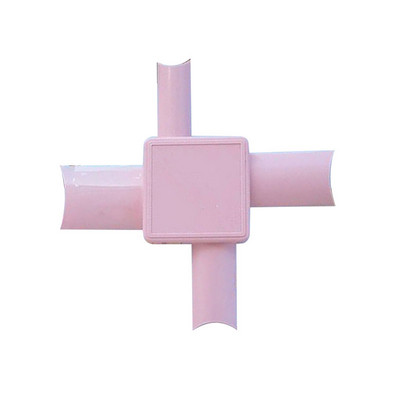 1PC Pro French Nail Tips Model Ghid de tuns pentru unghii acrilice W/Concave/În formă de inimă Instrument de tăiat manichiură franceză Nail Art Tool