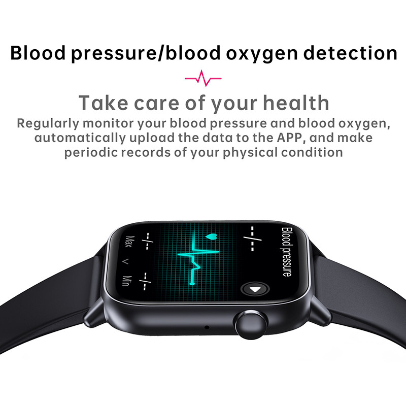 2023 Nou Bluetooth Call Smart Watch Femei 1,83 "HD 240*280 Ecran True Blood Oxygen Body Thermometer Smartwatch 100+ Mod sport