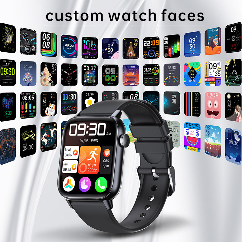2023 Nou Bluetooth Call Smart Watch Femei 1,83 "HD 240*280 Ecran True Blood Oxygen Body Thermometer Smartwatch 100+ Mod sport