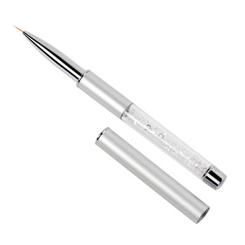 BQAN 1 Pc Nail Art Painting Liner Drawing Line Brush Pen 5 mm/7 mm/10 mm Manicure Art Polishing Flower Gel Brush Tools