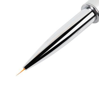 BQAN 1 Pc Nail Art Painting Liner Drawing Line Brush Pen 5 mm/7 mm/10 mm Manicure Art Polishing Flower Gel Brush Tools