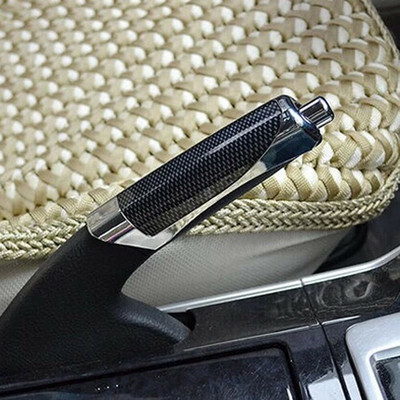 Univerzalni, elegantni zaštitnik za ručnu kočnicu automobila Crno-crveni komplet zaštite za unutarnje uređenje automobila od ugljičnih vlakana Dodaci za automobil
