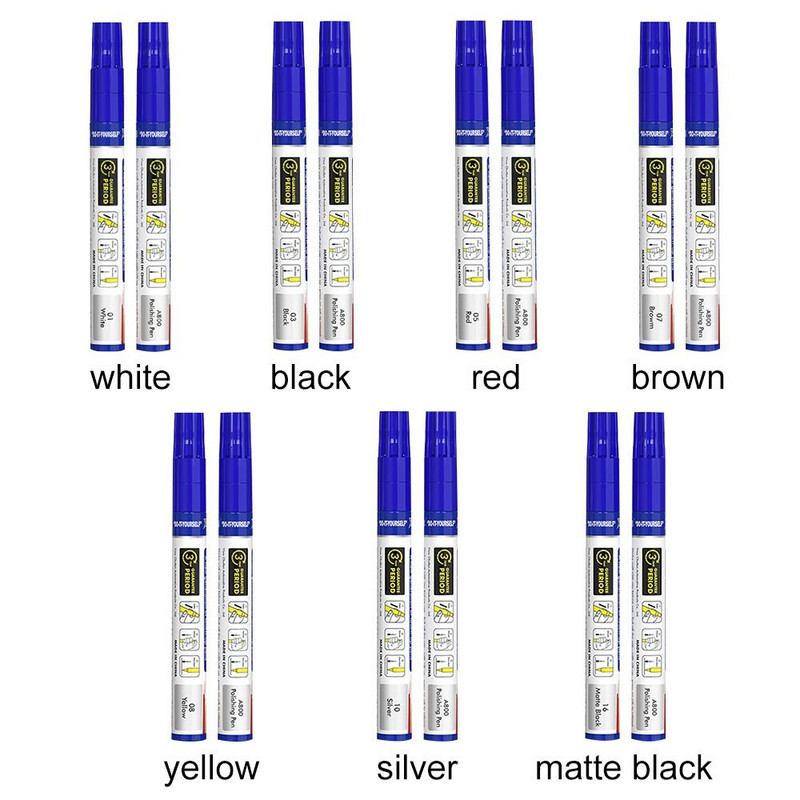 2 buc. Ofertă caldă, ușor de utilizat, instrument profesional pentru îndepărtarea zgârieturilor, perie de reparare a vopselei auto, stilou de reparare a culorii auto, retușuri