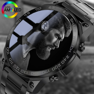 Νέο Έξυπνο ρολόι 2023 Ανδρικό ρολόι Hi-Fi Φωνητική κλήση 1,43 ιντσών Always-on Display Sport Watches Man IP68 Αδιάβροχο Smartwatch για Xiaomi