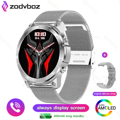 2023 Nou ceas inteligent pentru bărbați Hi-Fi Voice Calling 1,43 inch Afișare permanent Ceasuri sport Bărbați IP68 Smartwatch rezistent la apă pentru Xiaomi