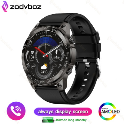 2023 Nou ceas inteligent pentru bărbați Hi-Fi Voice Calling 1,43 inch Afișare permanent Ceasuri sport Bărbați IP68 Smartwatch rezistent la apă pentru Xiaomi