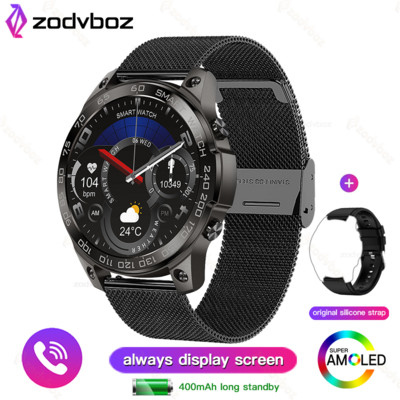 2023 Nou ceas inteligent pentru bărbați Hi-Fi Voice Calling 1,43 inch Afișare permanent Ceasuri sport Bărbați IP68 Smartwatch rezistent la apă pentru Xiaomi