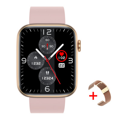 2023 Νέο NFC Bluetooth Call Smartwatch Women 1,83 "HD 240*284 Screen True Blood Oxygen Heart Rate Monitor Smart Watch for Xiaomi