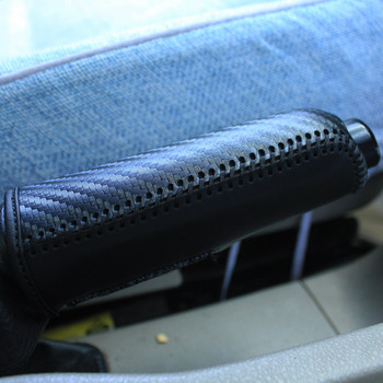 Персонализирани капаци за ръчна спирачка за Ford Mondeo Kuga Ecosport Edge Focus Escort Auto Transmission Капак за ръчна спирачка от естествена кожа