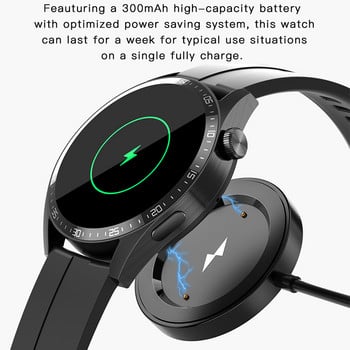 YUNFIT Smart Watch Men Bluetooth Call Αδιάβροχα αθλητικά ρολόγια Fitness Heart Rate Smartwatch FW03 For Ios Android PK Huawei GT3