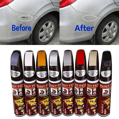 Професионална автомобилна боя Нетоксична перманентна устойчива ремонтна писалка за боя за автомобилни кожени аксесоари Bmw Крушки за фаровете на автомобила