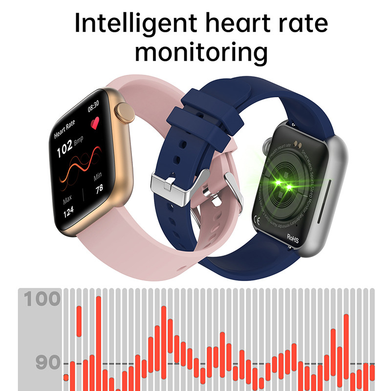 2023 Νέο NFC Bluetooth Call Smartwatch Γυναικείο 1,83" HD 240*284 οθόνη True Blood Heart Rate Smart Watch For Men Sport Watch