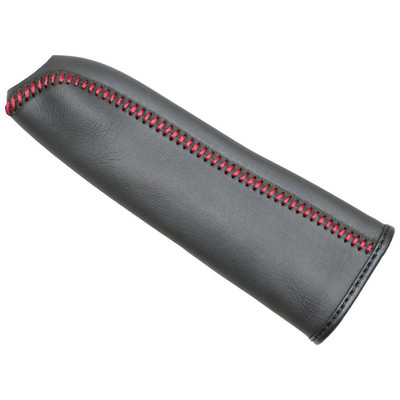 Yuji-Hong Husa pentru frana de mana auto pentru Mazda 6 2007-2015 Manere de frana de mana din piele naturala fir negru/rosu