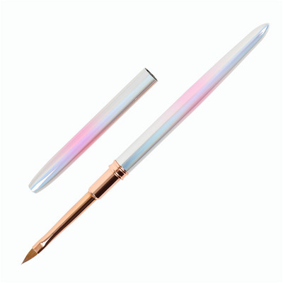 1 buc. perie pentru arta unghiilor cu gradient pentru instrument de salon de manichiură, desen pentru pictura profesională, stilou de extensie cu gel UV, perii pentru unghii