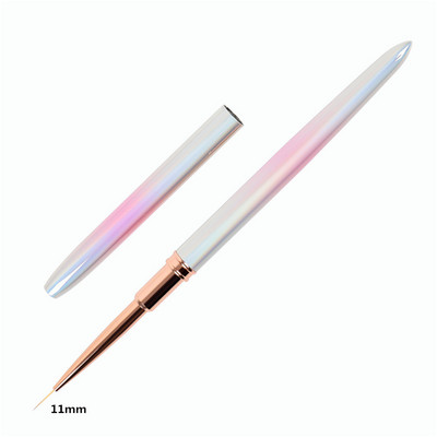 1 buc. perie pentru arta unghiilor cu gradient pentru instrument de salon de manichiură, desen pentru pictura profesională, stilou de extensie cu gel UV, perii pentru unghii