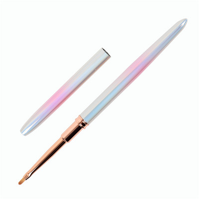 1 buc. perie pentru arta unghiilor cu gradient pentru instrument de salon de manichiură, desen pentru pictura profesională, stilou de extensie cu gel UV, perii pentru unghii