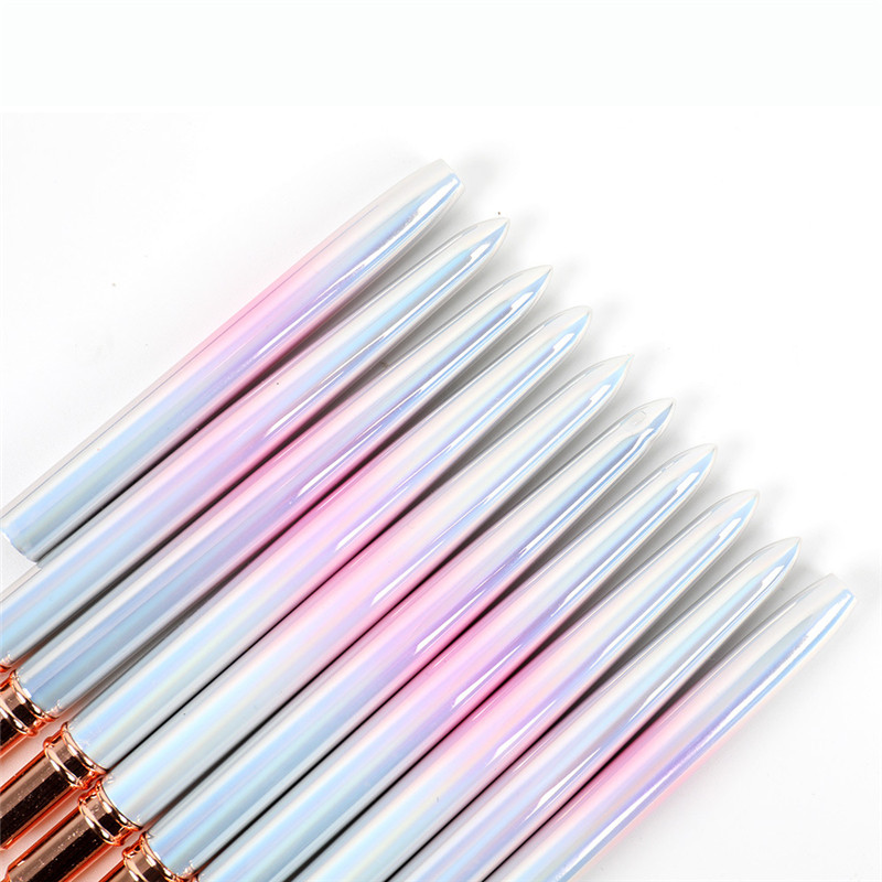 1 buc. perie pentru arta unghiilor cu gradient pentru instrument de salon de manichiură, desen pentru pictura profesională, stilou de extensie cu gel UV, perii pentru unghii