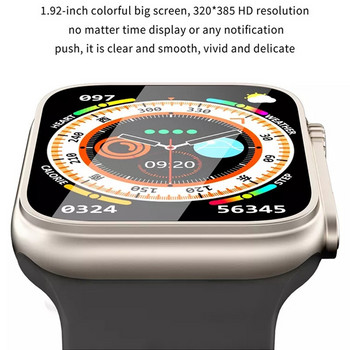 Смарт часовник TW8 Ultra Мъже Жени Bluetooth разговори AI Гласов асистент NFC Безжично зареждане Музикален плейър IWO Series 8 Smartwatch