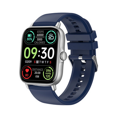 2022 Nou ceas inteligent T12 Bărbați Femei Sport Fitness Smartwatch 1,81 inch HD Ecran mare Full Touch Apel Bluetooth pentru Android IOS