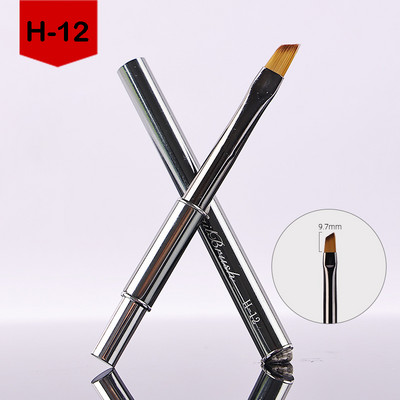 Perii profesionale pentru unghii FILI Kolinsky, perie pentru sculptură pentru arta unghiilor, pentru pictura cu gel UV, instrument de sculptură, pix pentru unghii, constructor de extensii cu gel UV