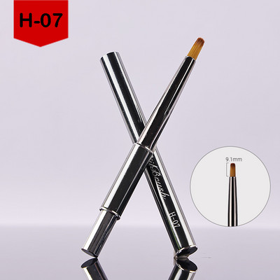 Perii profesionale pentru unghii FILI Kolinsky, perie pentru sculptură pentru arta unghiilor, pentru pictura cu gel UV, instrument de sculptură, pix pentru unghii, constructor de extensii cu gel UV