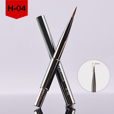 Perii profesionale pentru unghii FILI Kolinsky, perie pentru sculptură pentru arta unghiilor, pentru pictura cu gel UV, instrument de sculptură, pix pentru unghii, constructor de extensii cu gel UV