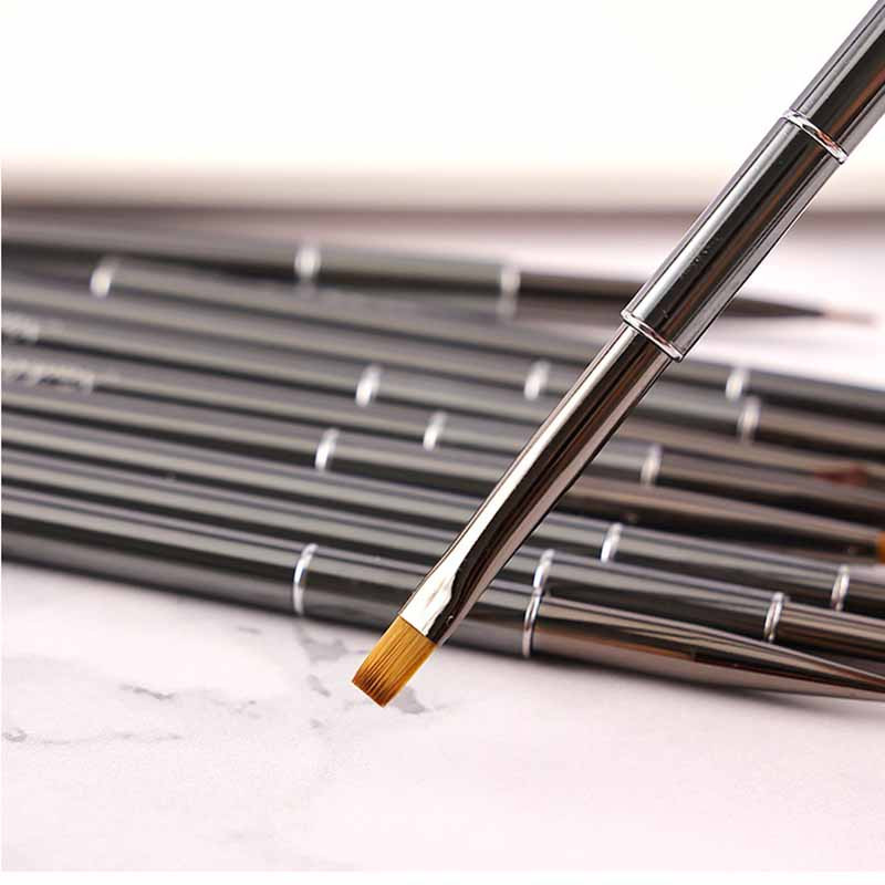 Perii profesionale pentru unghii FILI Kolinsky, perie pentru sculptură pentru arta unghiilor, pentru pictura cu gel UV, instrument de sculptură, pix pentru unghii, constructor de extensii cu gel UV