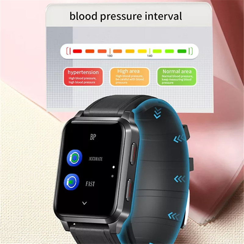 UGUMO Ceas inteligent pentru bărbați Airbag Pompă de aer Tensiune arterială adevărată SPO2 Temperatură ritm cardiac Măsură presiunea sângelui ceas